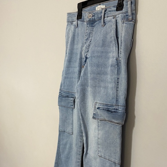 Jessica Simpson Cargo Blue Jeans - Picture 7 of 11